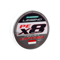 Шнур Flagman Legend Feeder Braid X8 Dark Grey 150м 0.12мм