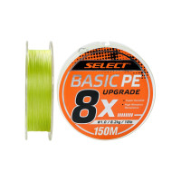 Шнур Select Basic PE 8X Light Green 150m #1.2/0.16mm 20lb/9.3kg