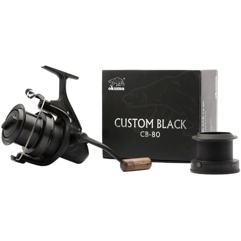 Котушка Okuma Custom Black CB-80 3+1BB 3.8:1