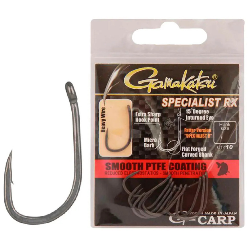 Гачок короповий Gamakatsu G-Carp Specialist RX №6
