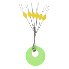 Стопор ZEOX Silicone Yellow S
