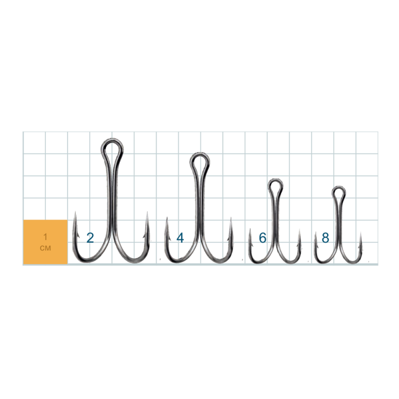 Двійник Gurza Double Hook Short Shank BN № 2