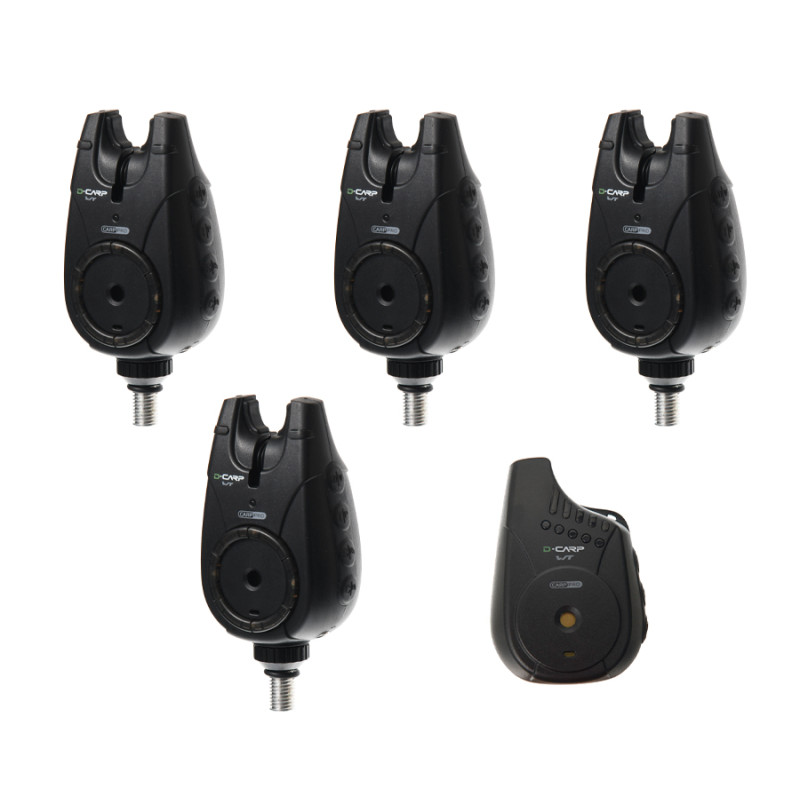 Набір електронних сигналізаторів клювання Carp Pro D-Carp WT 4+1