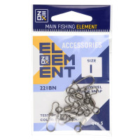 Застібка з вертлюгом ZEOX Swivel Quick Snap 221BN №1(5шт)