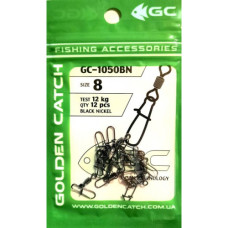 Застібка GC Nice Snap with Swivel 1050BN №14 (12шт)