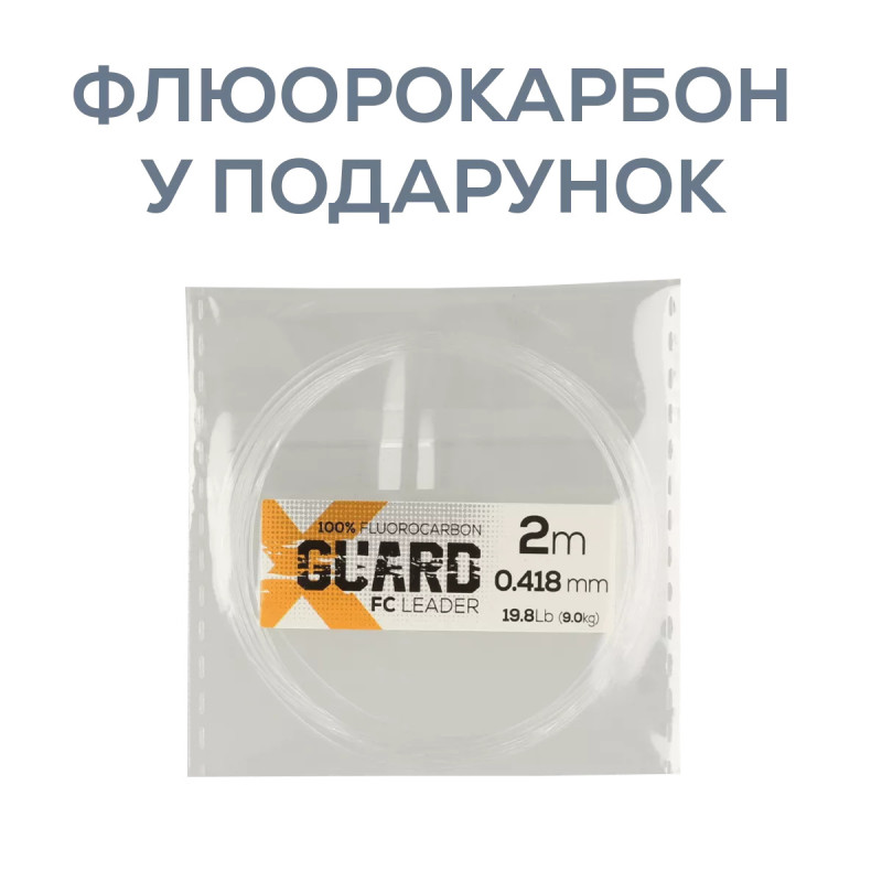 Шнур GC Mirrox PE X4 150м Lime Green + 2м FC #0.6