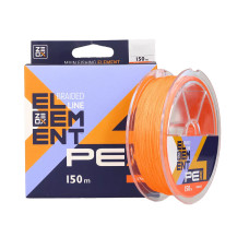 Шнур ZEOX Element PE X4 150м Orange #1.0