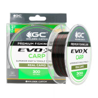 Волосінь GC Evo-X Carp 300м Real Camo 0.331мм