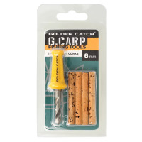 Свердло із пробковими паличками GC G.Carp Bait Drill & Corks 6 мм
