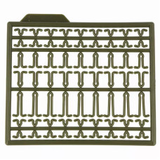 Стопор GC Boilie Hair Extender Stops (126шт) Green