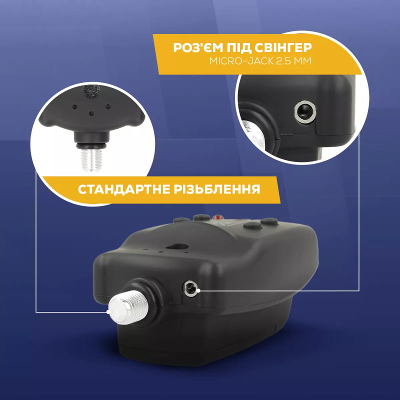 Сигналізатор ZEOX Element Bite Alarm Green