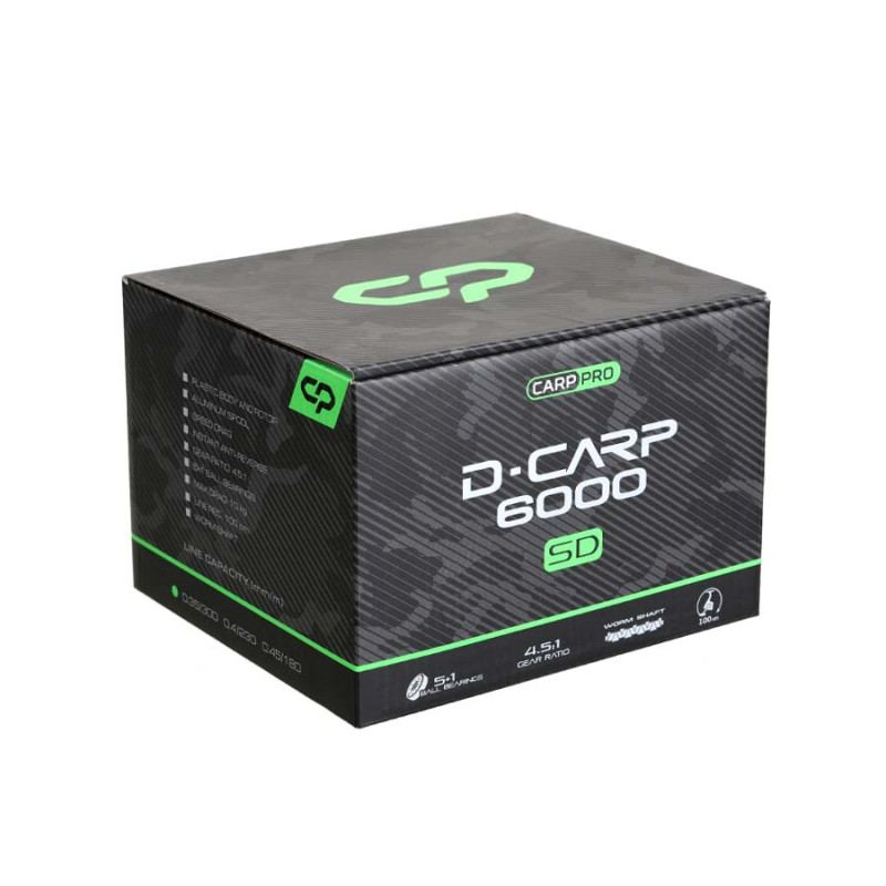 Котушка Carp Pro D-Carp 6000 SD New