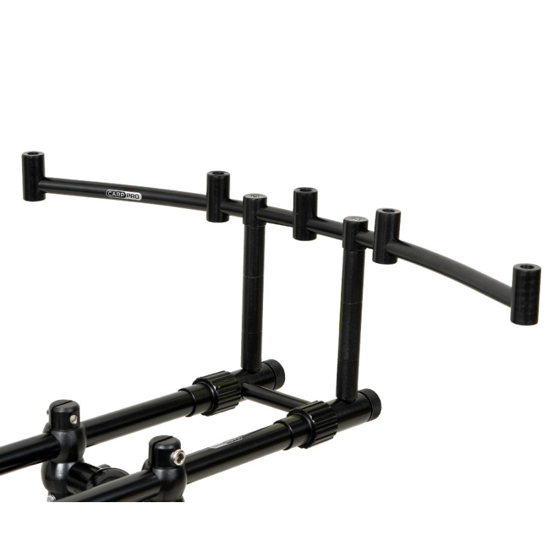 Род-под Carp Pro на 3 та 4 вудилища 3 ноги Black