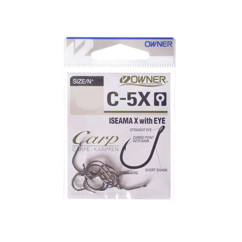 Гачки Owner Iseama X With Eye C5X-53269 №4