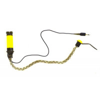 Свінгер Fishing ROI Bite Indicator на ланцюжку із підключенням жовтий