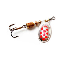 Блешня Mepps Aglia Decoree Silver/Red 6,5г