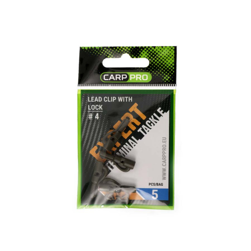 CARP PRO Безпечна клiпса + фiксатор (5 шт)