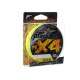Шнур Flagman Blackfire PE X-4 150m 0.16mm Fluo Yellow
