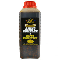 Зерна кукурудзи залиті в «AminoComplex» 1000 мл ТМ 3KBaits