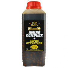 Зерна кукурудзи залиті в «AminoComplex» 1000 мл ТМ 3KBaits