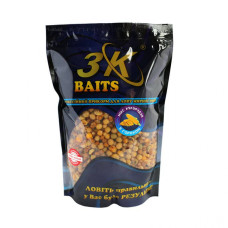 Зерновий МІКС КУКУРУДЗА (з горохом) 1000 г ТМ 3KBaits