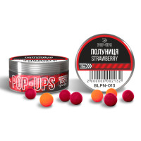 Бойли 10мм Pop-up Полуниця/Strawberry, 15 г ТМ INTERKRIL