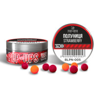 Бойли 8мм Pop-up Полуниця/Strawberry, 15 г ТМ INTERKRIL