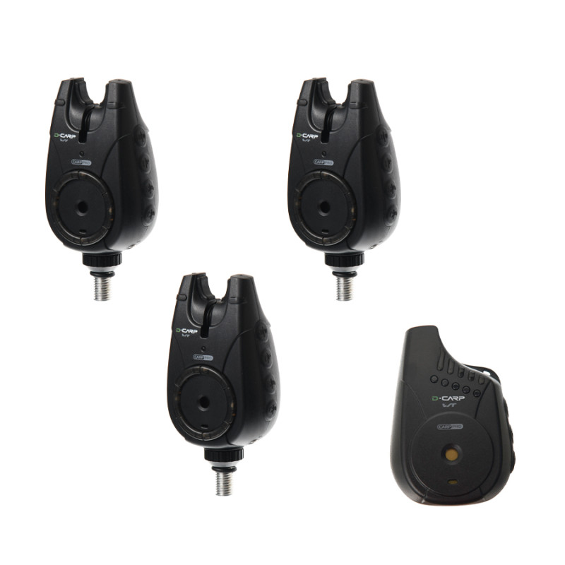 Набір електронних сигналізаторів клювання Carp Pro D-Carp WT 3+1