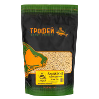 Пеллетс пилячий "Squid-Krill" 4 мм. 1 кг ТМ ТРофей