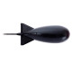 Ракета для прикормки Fox Spomb Large X Spomb Black