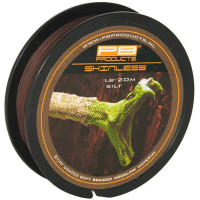Повідковий матеріал у жорсткій оболонці PB Products Skinless 20m 15lb Silt