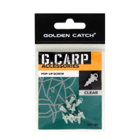 Гвинт для бойлів GC G.Carp Pop-Up Screw (25шт) Clear