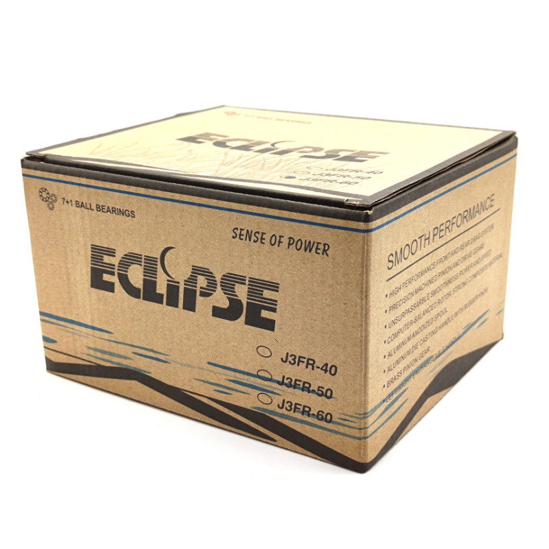 Котушка ECLIPSE J-3FR метал шпуля 6000 7+1bb бейтранер