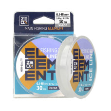 Волосінь ZEOX Element Ice 30м Clear 0.148мм