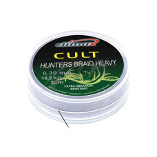 Повідковий матеріал Climax CULT Hunters Braid Heavy 20 lb Weed