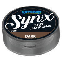 Повідковий матеріал KRYSTON Synx Stiff Coated Braid 20 lb Dark Silt