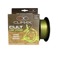 Волосінь CLIMAX CULT Carp Extreme Line 0,30mm 7,2kg mattolive 1000m