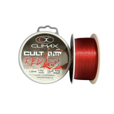Волосінь CLIMAX CULT Carpline red 0.35мм 9 kg, червона 1000m