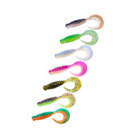  Твістер Veduta Curly Classic 2.2" 7шт колір мікс M18 (01, 02, 03 ,09, 18, 25, 28)