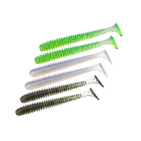 VEDUTA вiброхвiст Zander Worm 3" 6шт колір M3 (02, 03, 18)