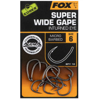 FOX Гачки Edges Super Wide Gape (Inturned eye) - size 5