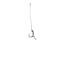 Короповий повідець з голкою 10мм 12см 9.1кг Гачок GC G.Carp Wide Gape 45° TF №6