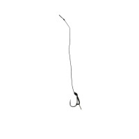 Короповий повідець з голкою 7мм 12см 9.1кг Гачок GC G.Carp Wide Gape 45° TF №8