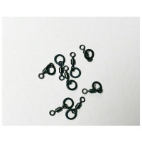 CarpZoom Micro Hook Ring Swivel #14, 10pcs - Мікро вертлюг