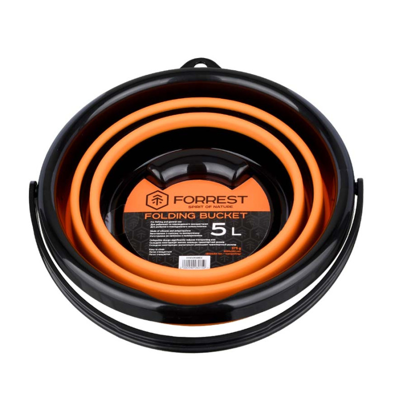 Відро Forrest Folding Bucket Orange 5л