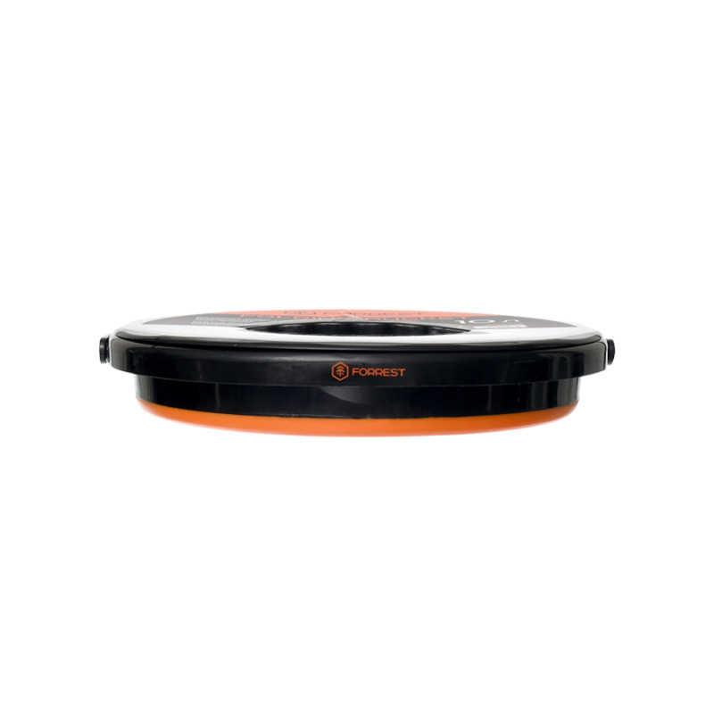 Відро силіконове з кришкою Forrest Folding Bucket Orange with cover 10л