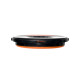 Відро силіконове з кришкою Forrest Folding Bucket Orange with cover 10л